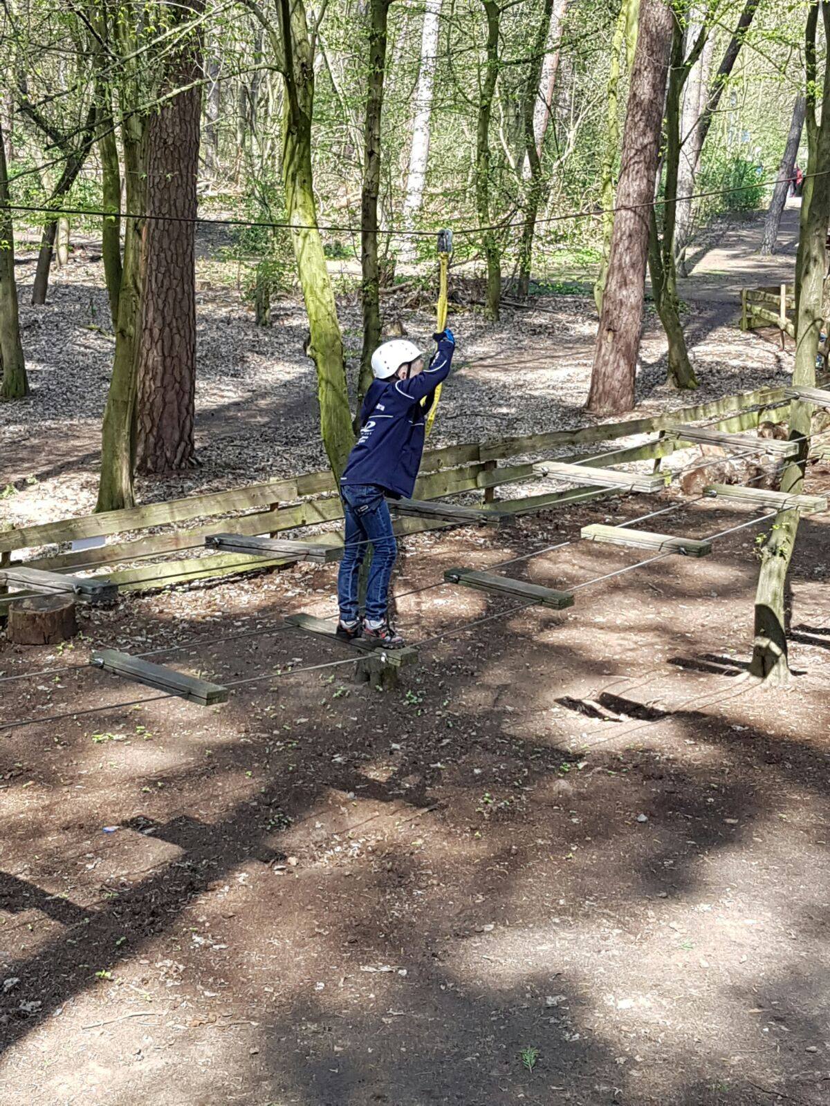 Saisonabschluss Männliche E-Jugend 2015/2016 Kletterwald