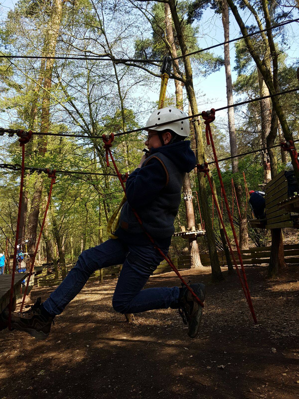 Saisonabschluss Männliche E-Jugend 2015/2016 Kletterwald